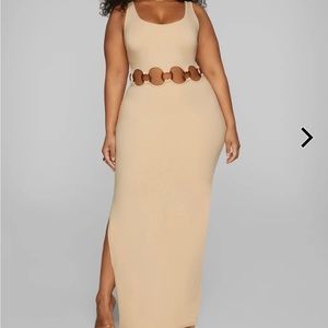 Fashion to figure maxi o-ring waist dress - Plus size 2, 18/20